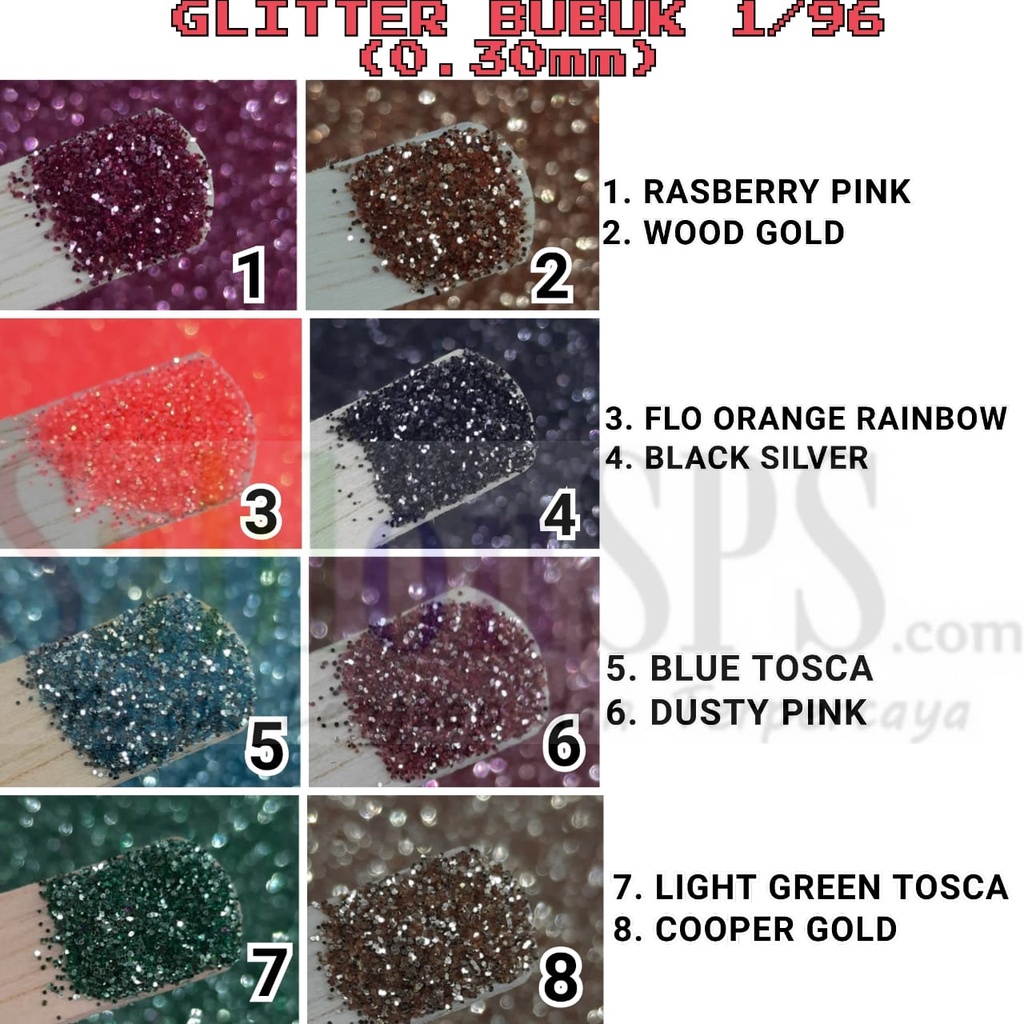 GLITTER BUBUK GLITER POWDER SEDANG 5GR 1/96