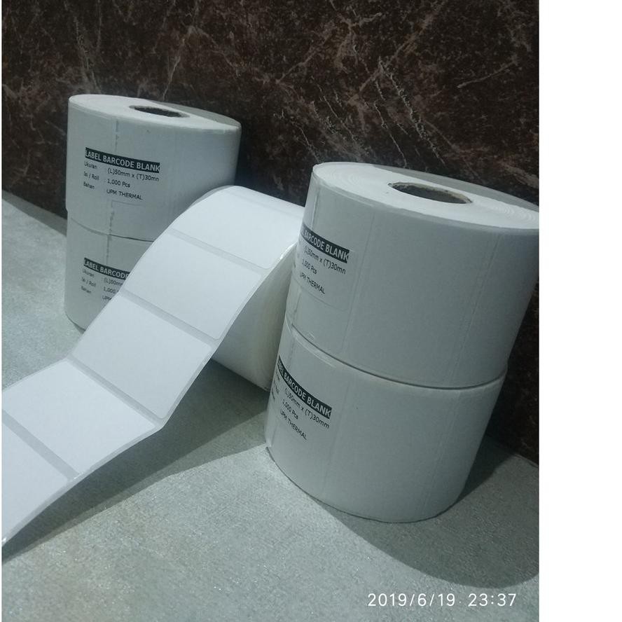

[COD] Label Thermal 50x30 - Label Thermal 50x30 mm - Label Barcode 50x30 - Label Barcode 5x3 cm Terl
