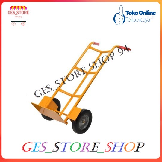Krisbow Troli barang 150 Kg Troli Besi troli serbaguna troli galon gas