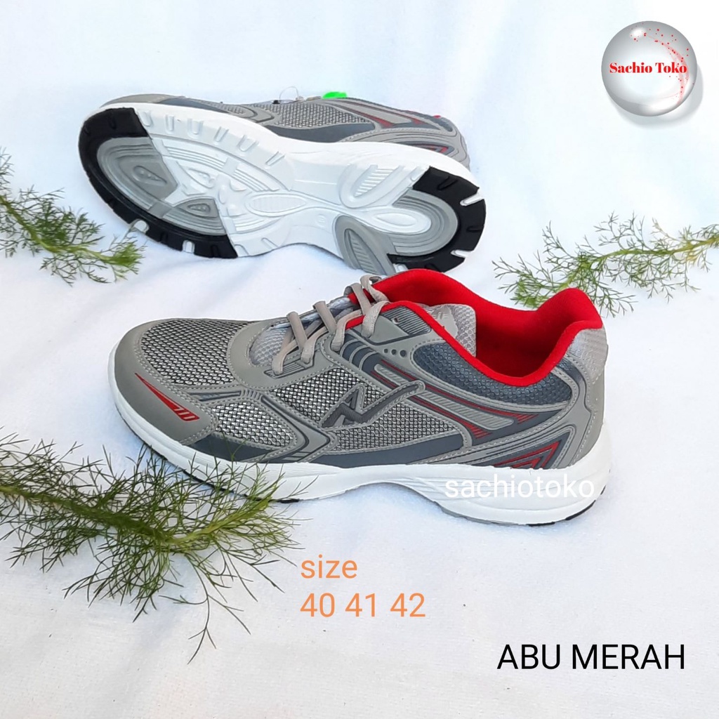 Sepatu sneakers sport abu PRO ATT MC SachioToko