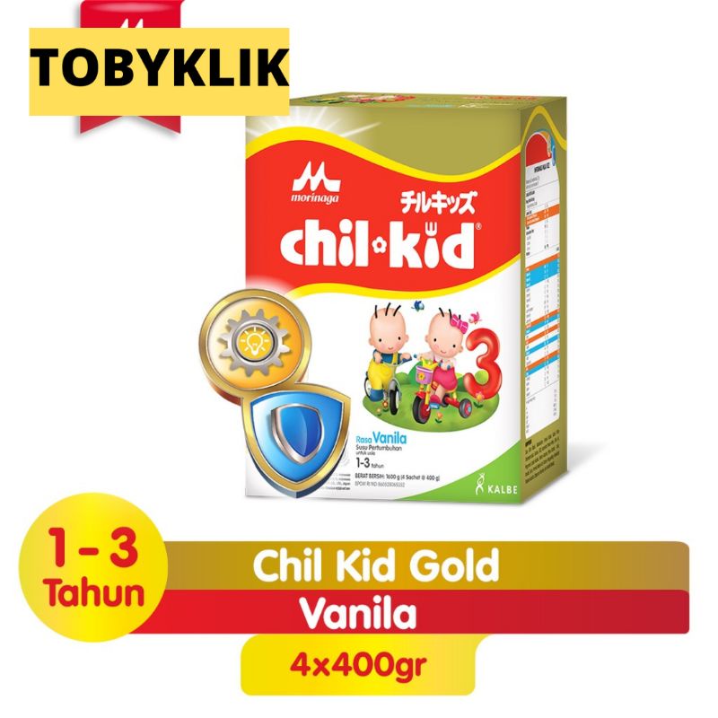 PROMO ! Chil Kid / ChilKid 1-3 tahun vanilla, madu 1.600 gr