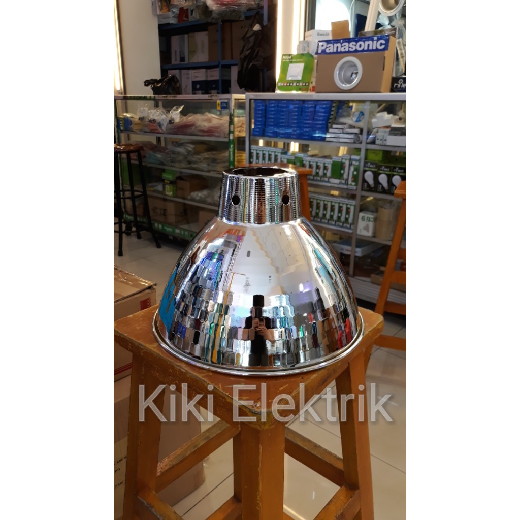 Kap Lampu Gantung Industri Kilap Diameter 30 cm ( Tanpa Fitting )