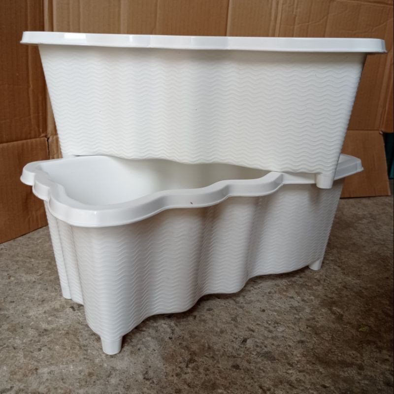 Pot Tanaman Panjang, pot bunga, panjang 30cm, 35cm, 45cm