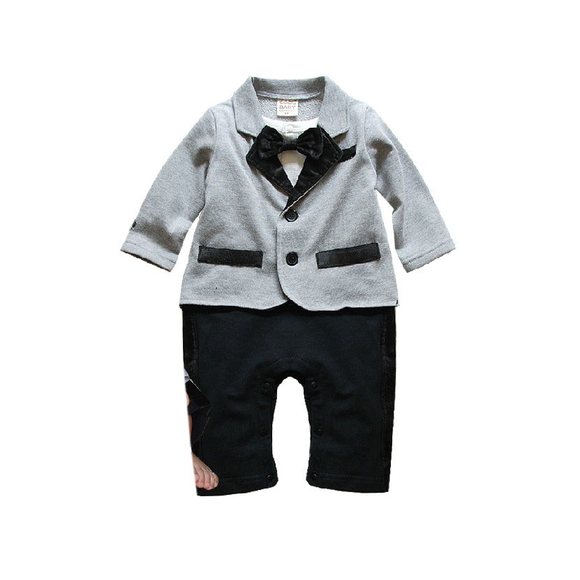 JAS ANAK BAYI. JAS BAYI. TUXEDO BAYI. BAJU PESTA ANAK. DARREN ROMPER