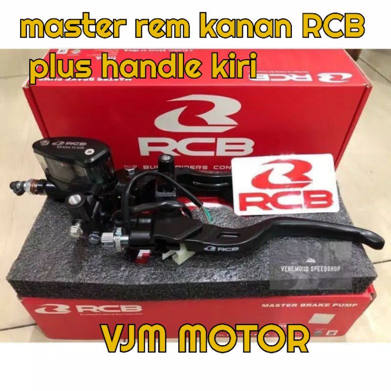 master rem rcb kanan plus handle kopling kiri 14 MM Aerox Vario Scoopy beat Jupiter Vixion