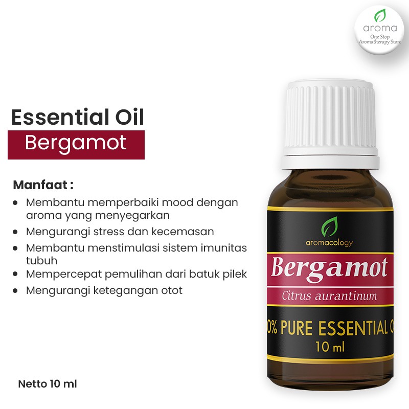 Essential Oil Aromatherapy Aromacology - Bergamot 10ml