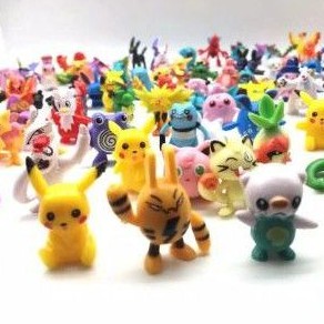 Action figure pokemon 24 pcs set / Topper kue pokemon/Pajangan pokemon
