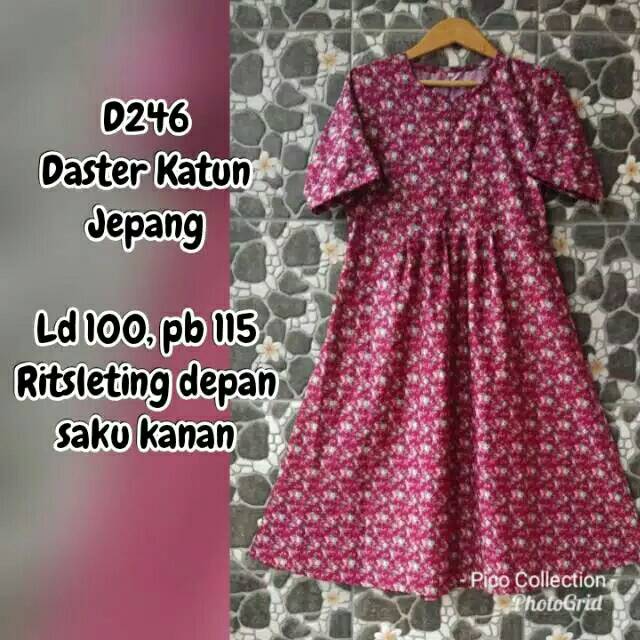 Homedress daster modern katun Jepang ori
