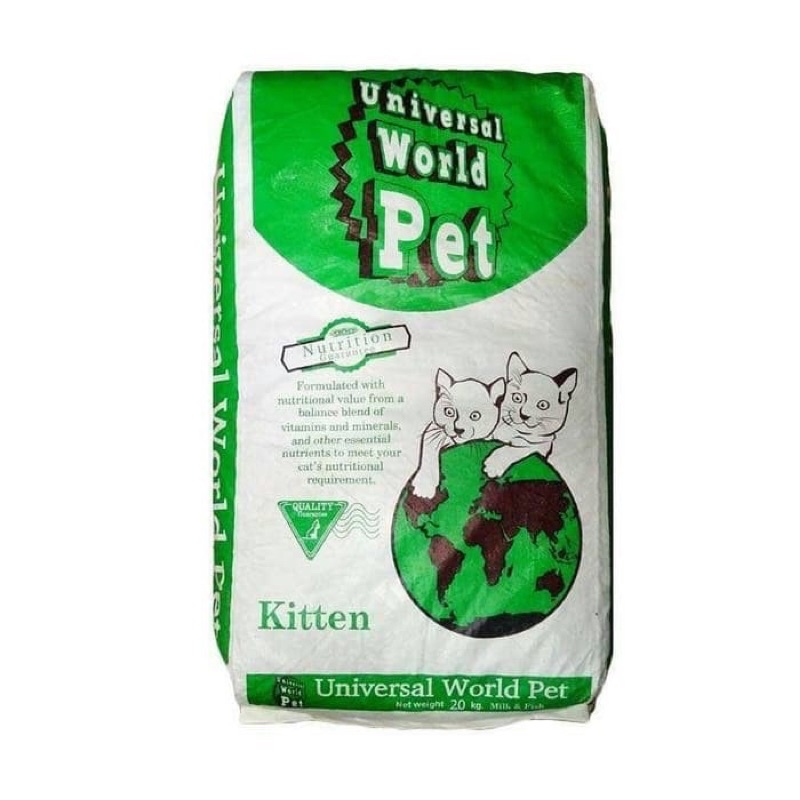 UNIVERSAL CAT FOOD 1kg makanan kucing anak kitten