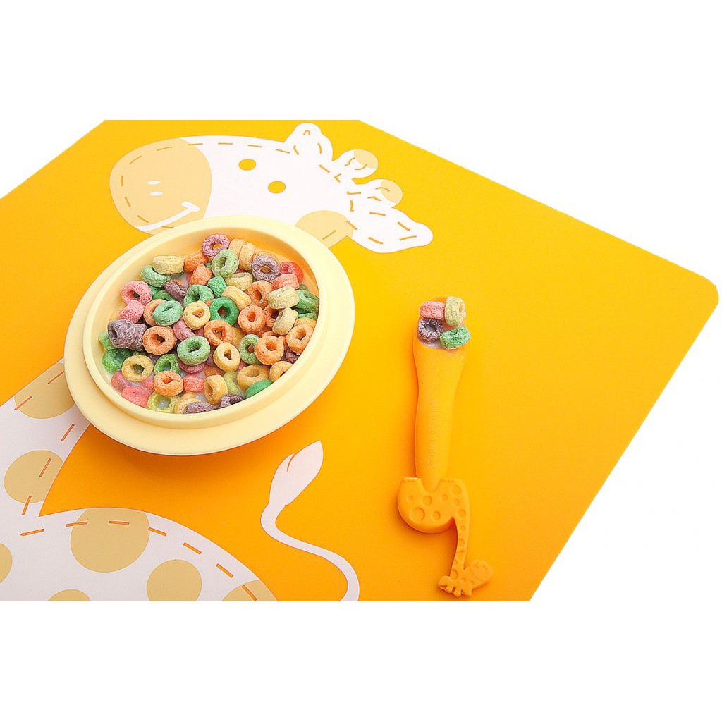 Marcus &amp; Marcus - Feeding Spoon YELLOW GIRAFFE