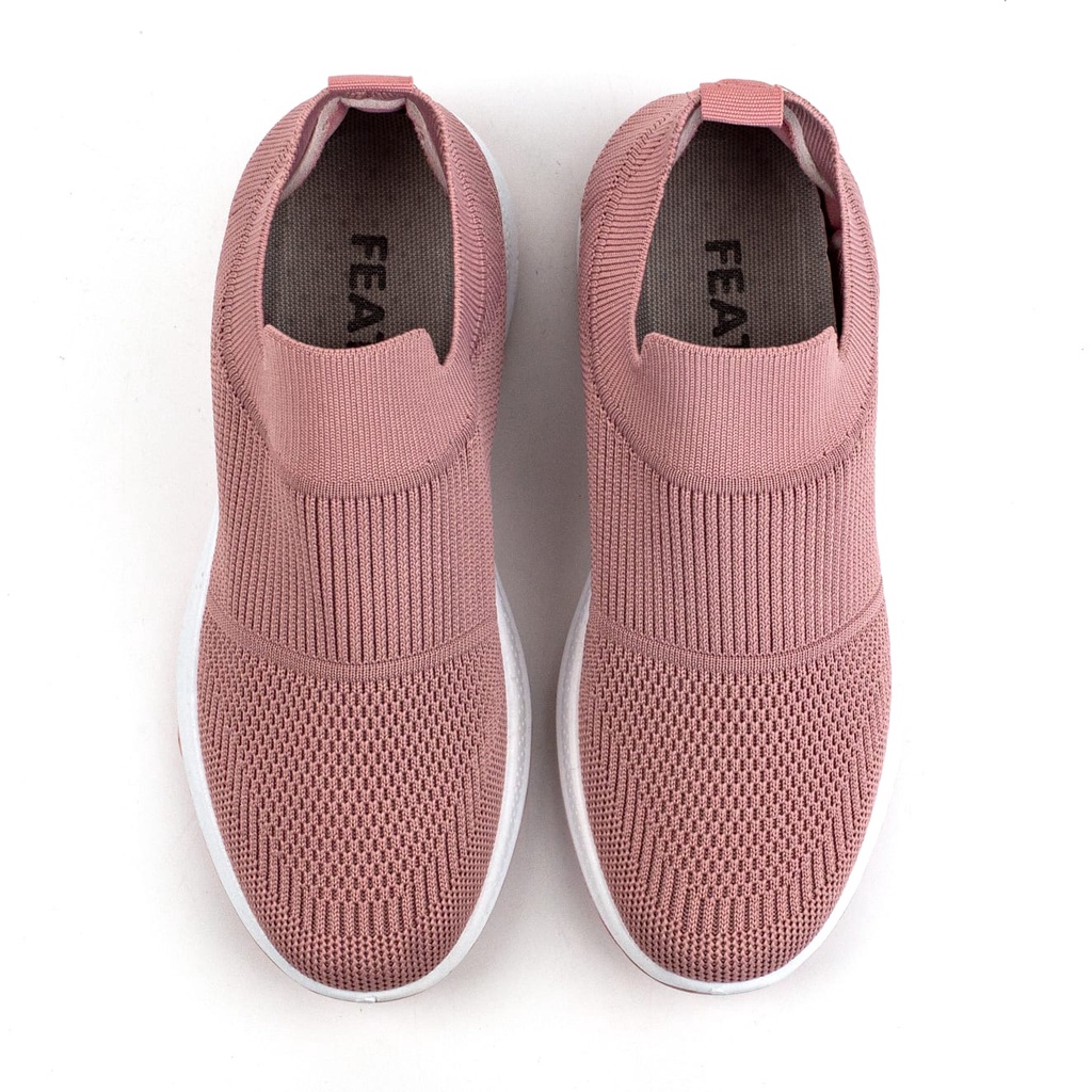 Sepatu Slip On Wanita Sports Shoes Olahraga Cewek Shoes Bahan Canvas Terkini A3051