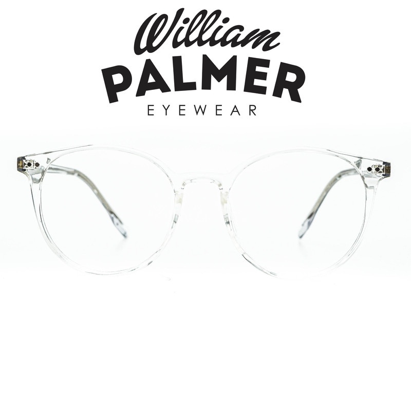 William Palmer Kacamata Pria Wanita Shell 1539 C5 Crystal