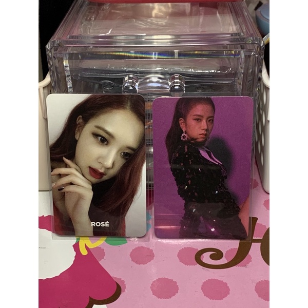 PC JISOO ROSE SQUARE UP BLACK