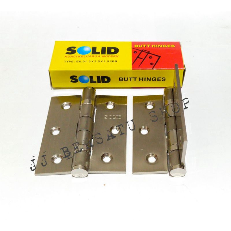 Engsel jendela 3inch SOLID