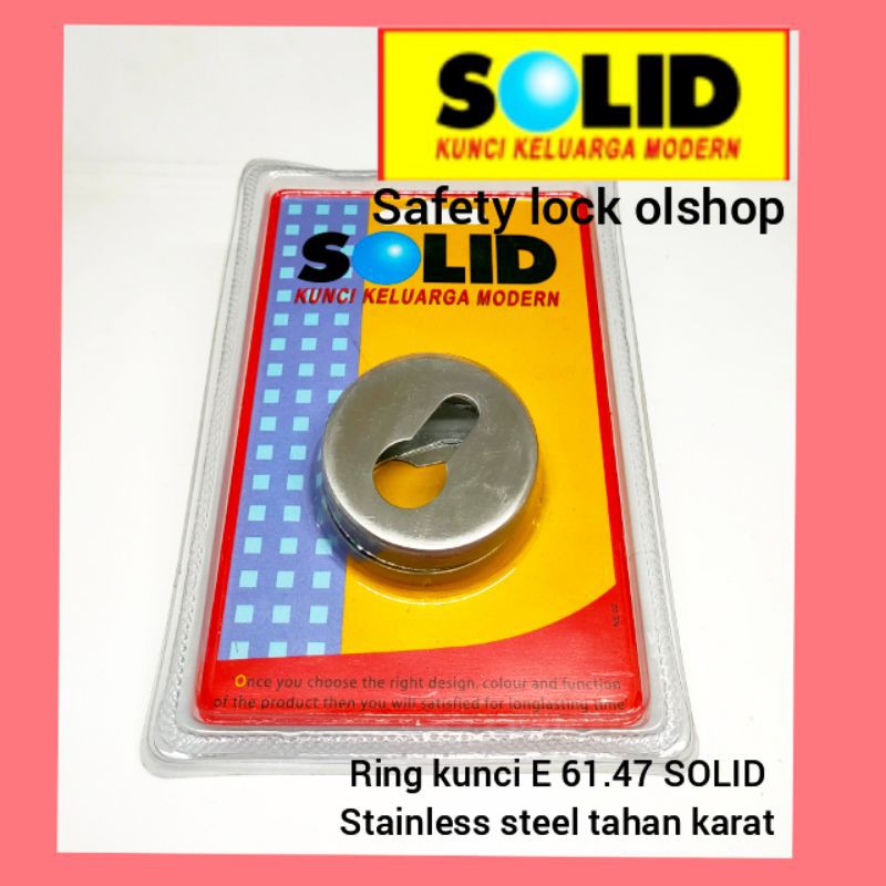 Ring kunci bulat E 61.47 SOLID