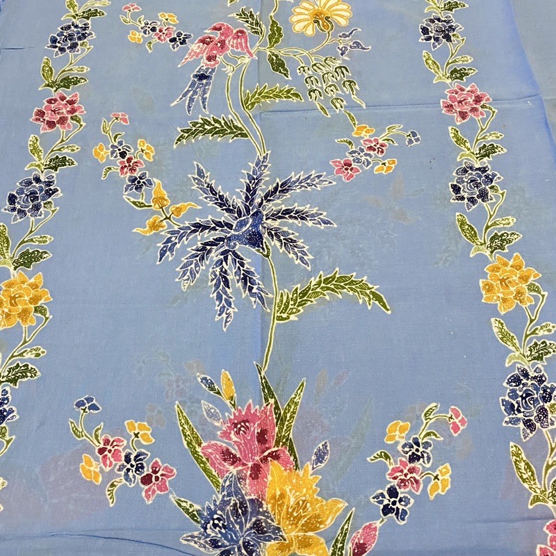 SBPAY1BM1 - Sarung Encim / Batik Encim Paris Cap Kombinasi Tulis Pekalongan