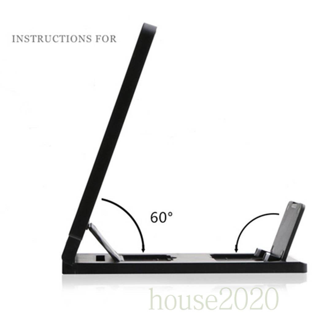 【READY STOCK】Phone Screen Magnifier Cellphone Projector Enlarged Amplifier Mobile Bracket Holder 3D HD Movie Video Stand