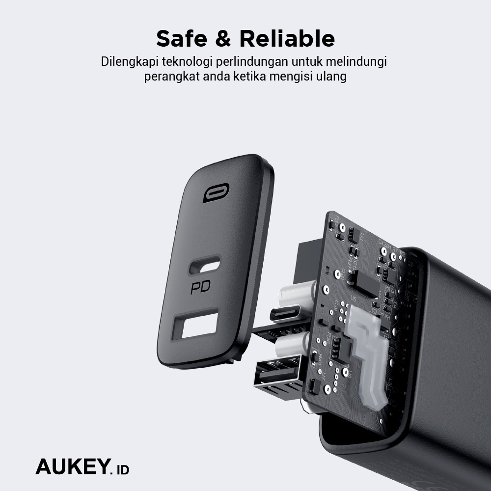 Charger Aukey PA-F3S Swift Mix 32W Power Delivery - 500708