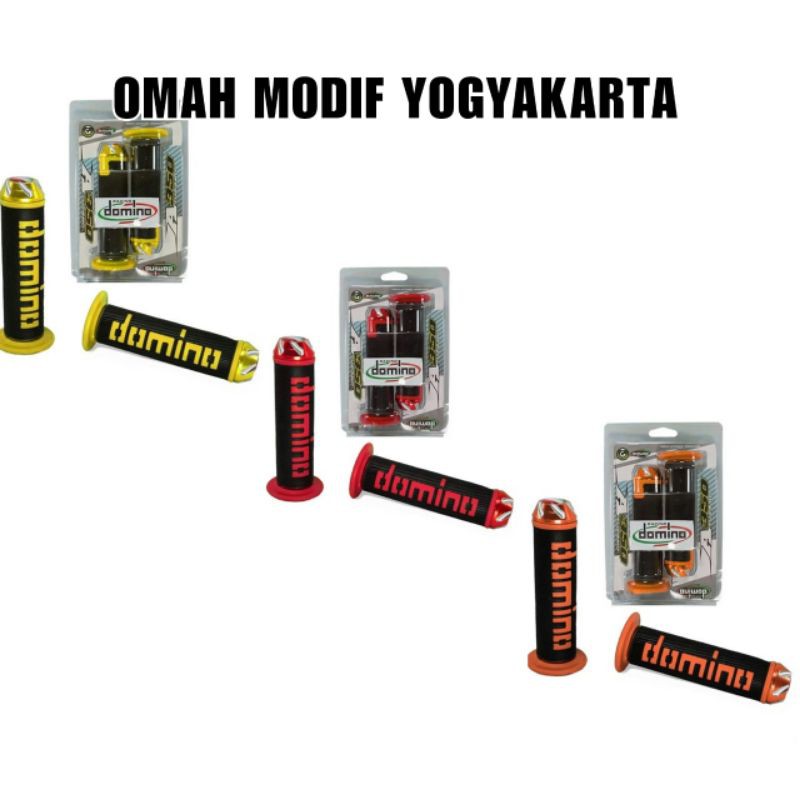 Handfat Handgrip Stang Motor Domino Bulu Jalu CNC CRF KLX WR Universal