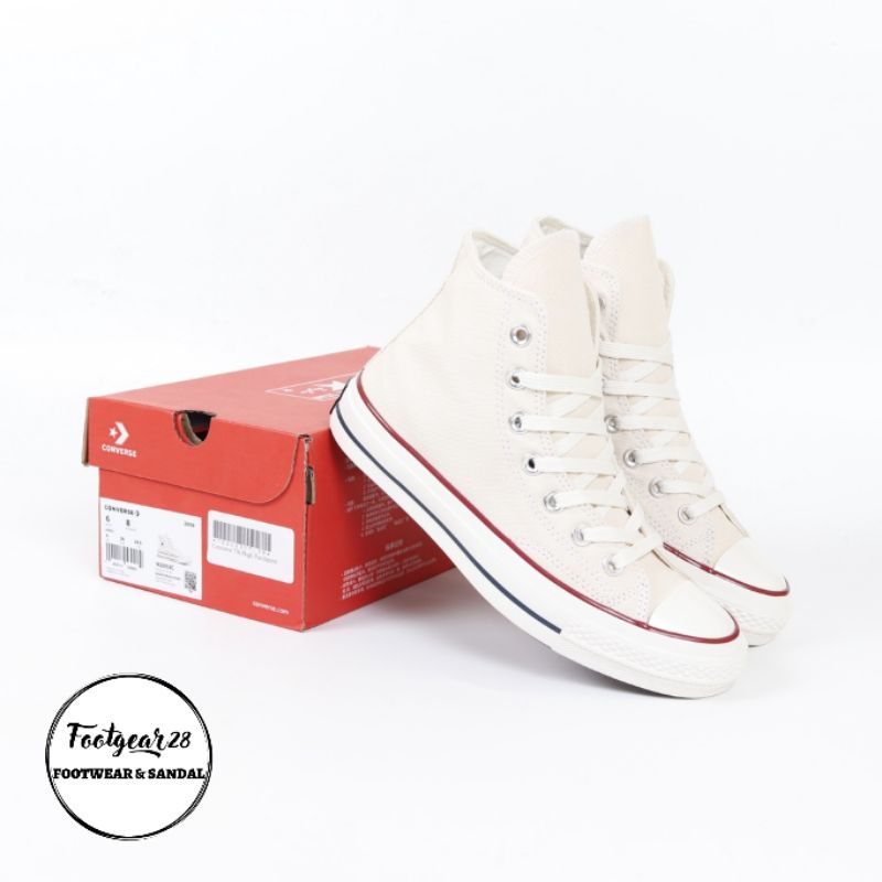 SEPATU CONVERSE 70's CREAM HIGHT PREMIUM TERLARIS / CONVERSE 70S WHITE GRADE ORI / SEPATU CONVERSE TINGGI PUTIH / SEPATU CONVERSE TINGGI HITAM