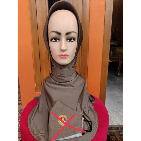 jilbab kemenham tanpa logo, jilbab aja