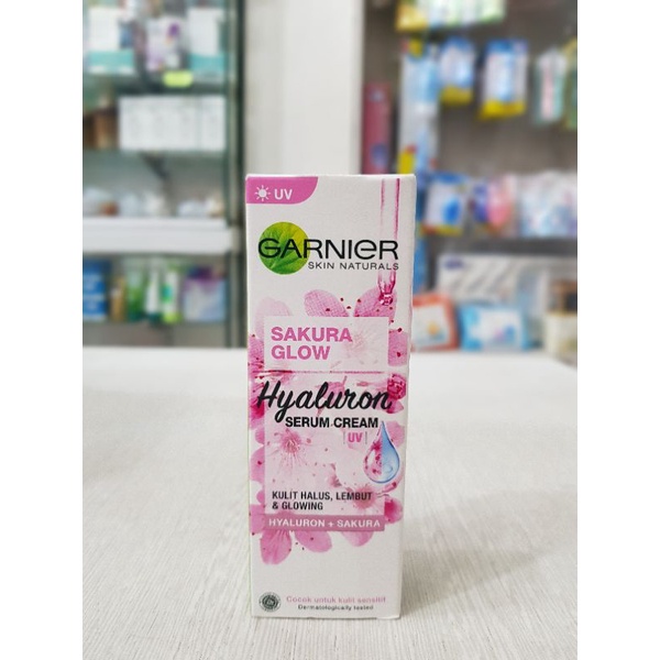 Garnier Sakura White Serum Cream 20 ml / Cream Wajah / Cream Wajah Garnier