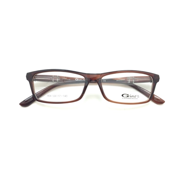 Frame kacamata ginos brown coffee