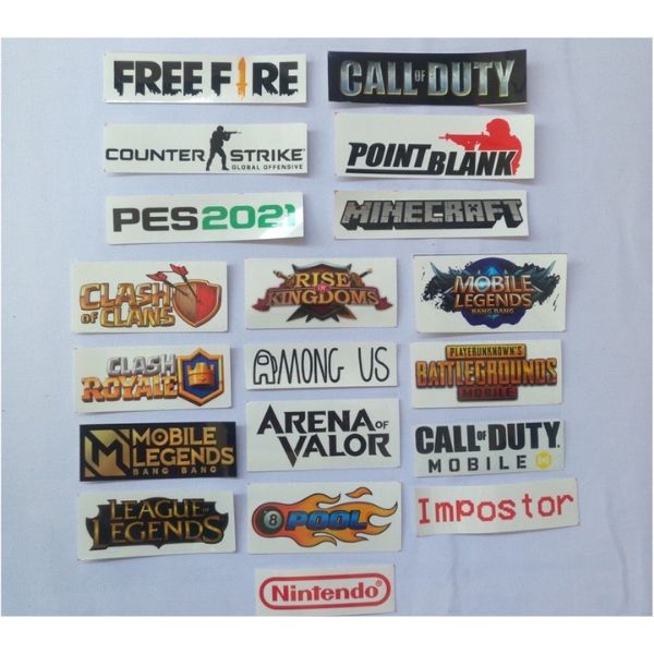 

BRANDS FESTIVAL >>> Stiker Game | Stiker Pack 19 Stiker | Stiker HP | Stiker Free Fire | PUBG | Mobile Legend