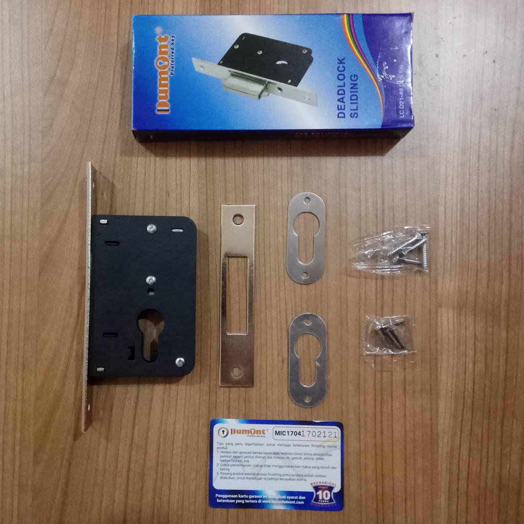 Lockcase Kunci Sliding Kunci Mekar Pintu Kayu Sliding Tanpa Silinder