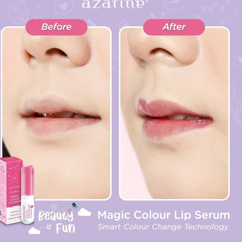 azarine magic colour lip serum