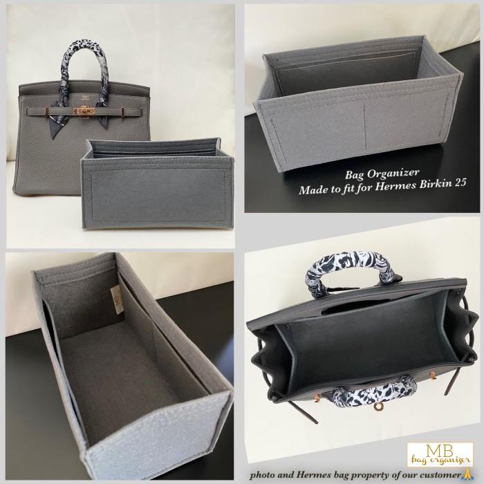 Organizer fit for Hermes Birkin25 bag size (outseam)