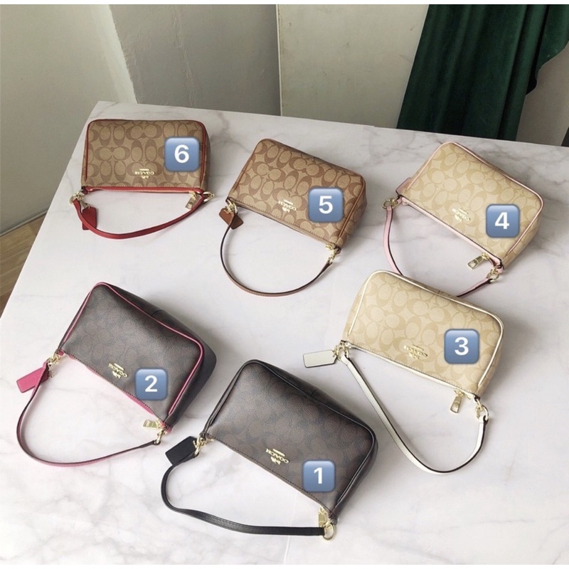 Coach Pouch Top Handle