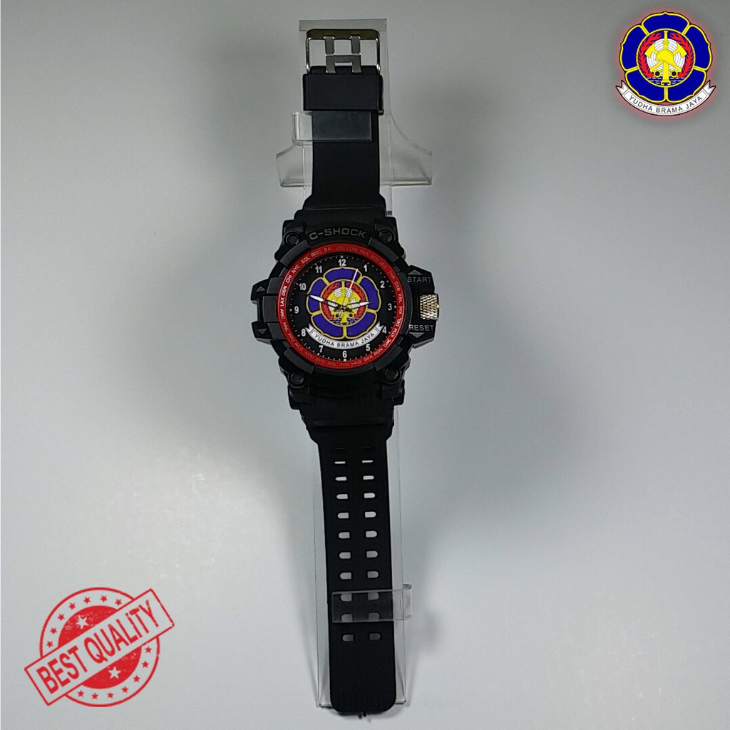 (BEST QUALITY) JAM DAMKAR {FIRE FIGHTER} LIST MERAH