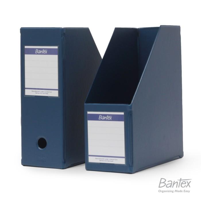 

Box File | Bantex Box File Magazine File Extra Jumbo A4 Blue #4022 01