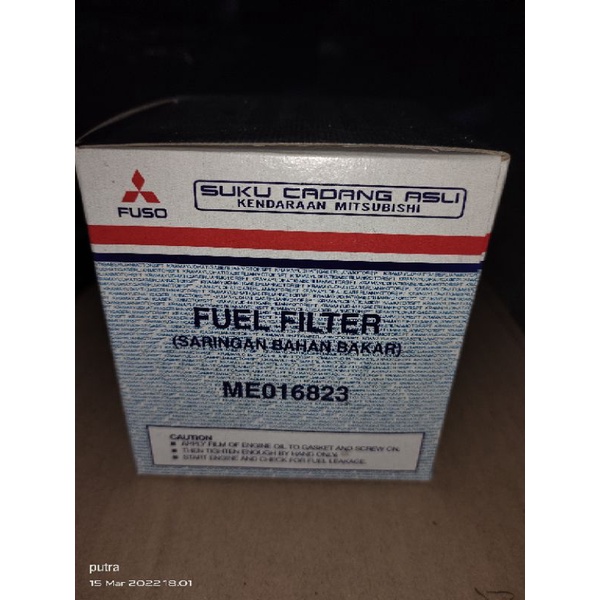 FILTER SOLAR ATAS CANTER