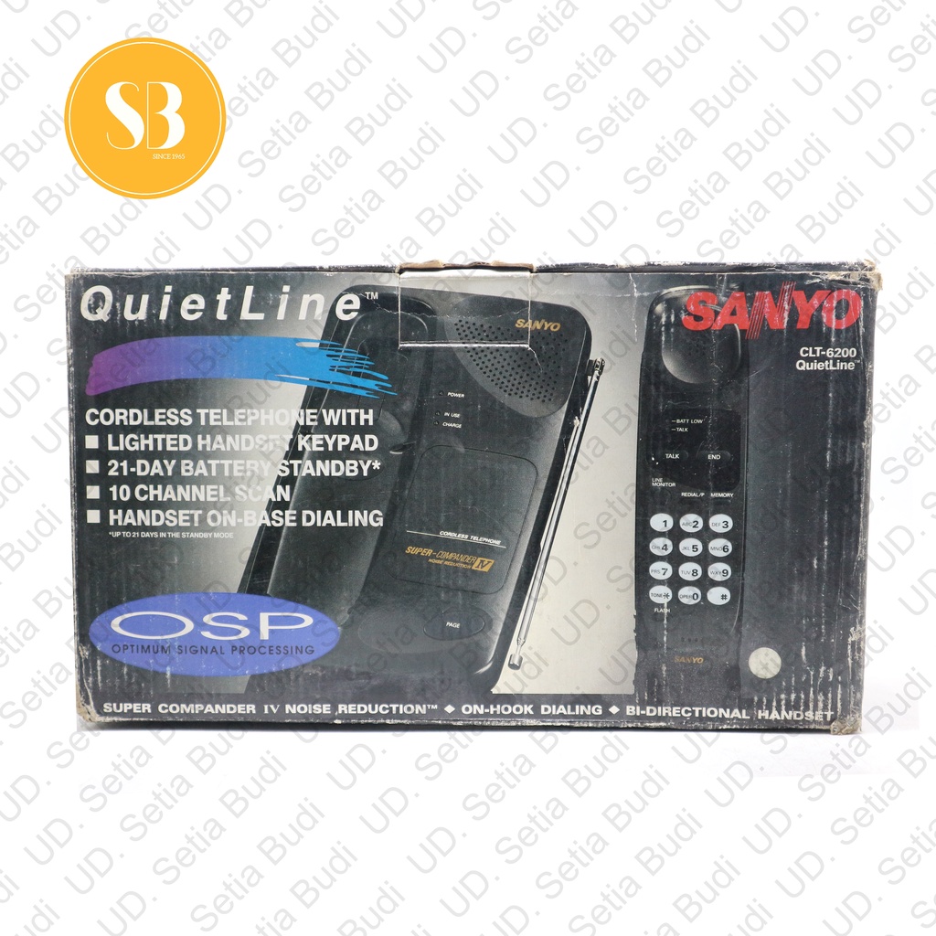 Telepon Wireless Cordless Sanyo CLT 6200 Baru Murah