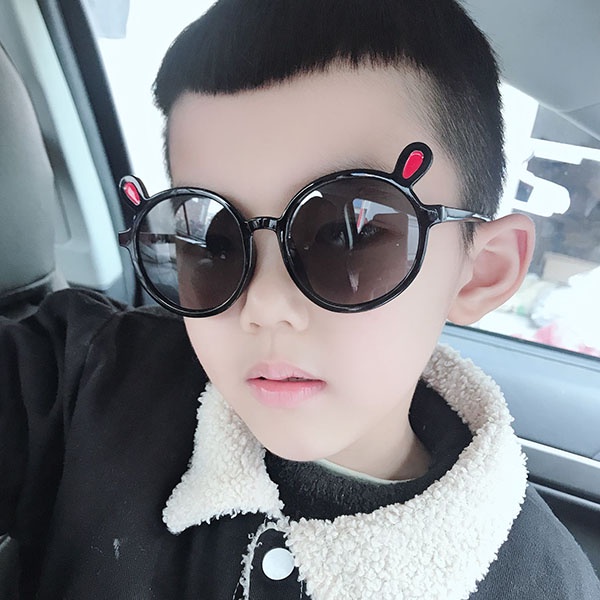 Kacamata Anak Karakter Kelinci / Kaca Mata Hitam Rabbit Murah Fashion Import Lucu / TV-37