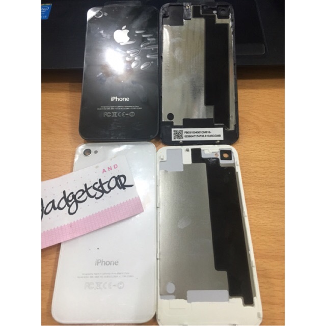 BACKDOOR IPHONE 4S BLACK WHITE