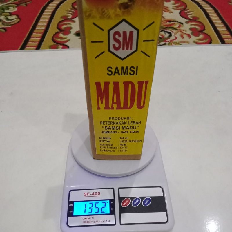 MADU MURNI 650ml 100% MADU MURNI ASLI GARANSI UANG KEMBALI JIKA TIDAK ASLI