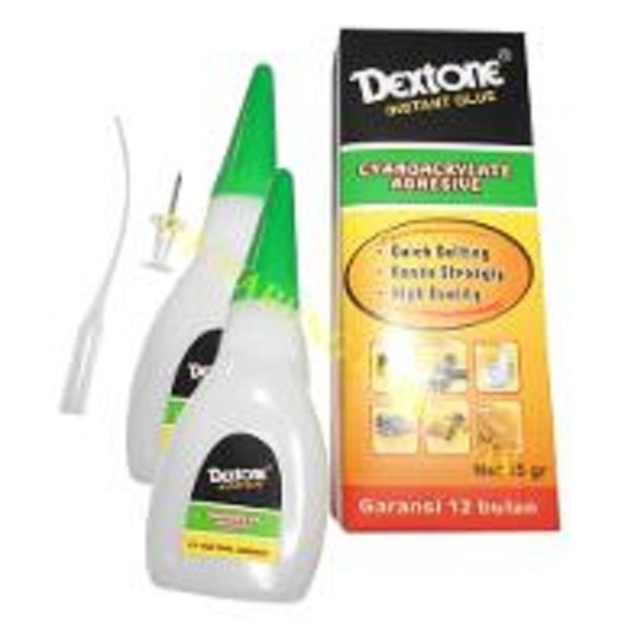 

New Trend! DEXTONE INSTAN GLUE / LEM TETES 15 Gram
