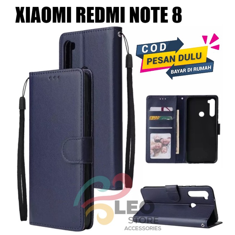 DOMPET HP UNTUK XIAOMI REDMI NOTE 8 (2019) NEW LEATHER FLIP CASE XIAOMI REDMI NOTE 8 (2019) NEW