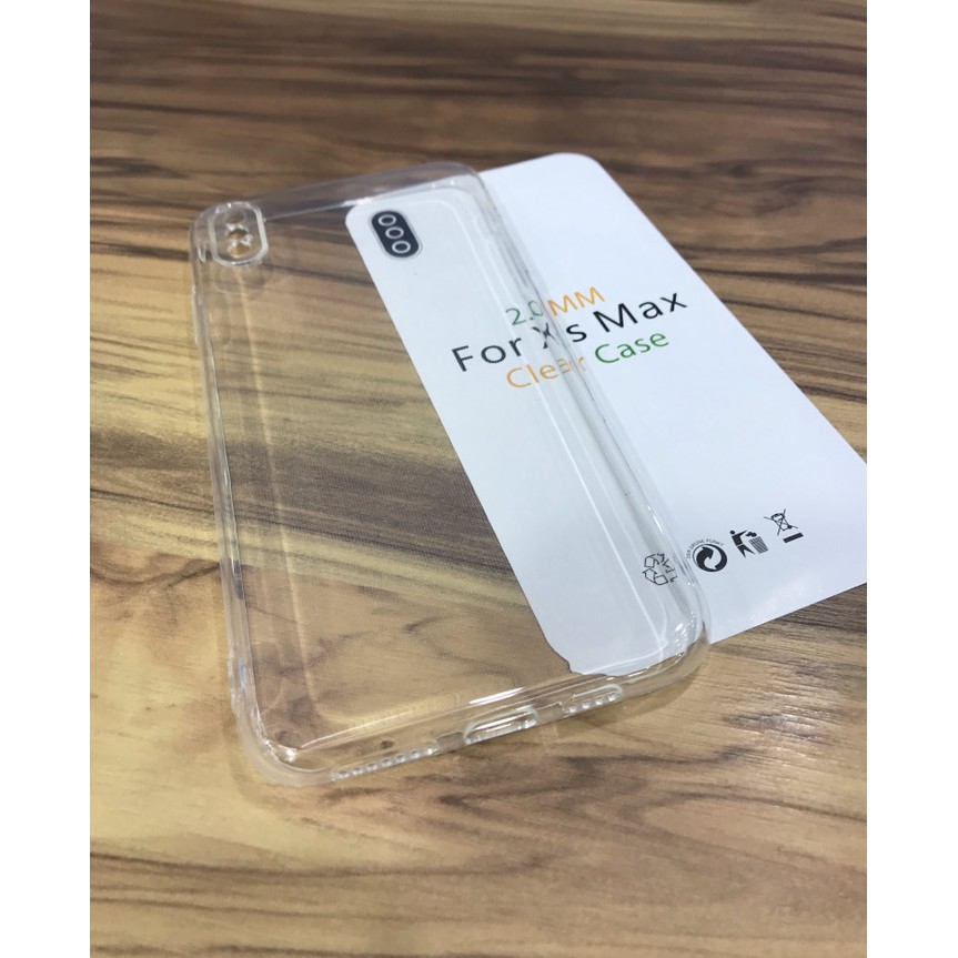 TPU CLEAR CASE BENING TEBAL ANTI PECAH FOR IPHONE XS MAX