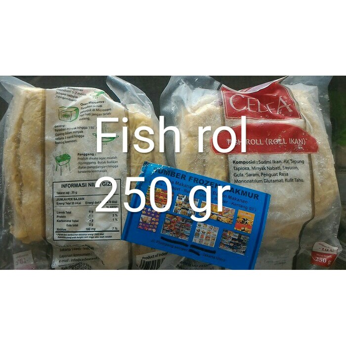 

10 fish roll row roll 250 gr cedea.