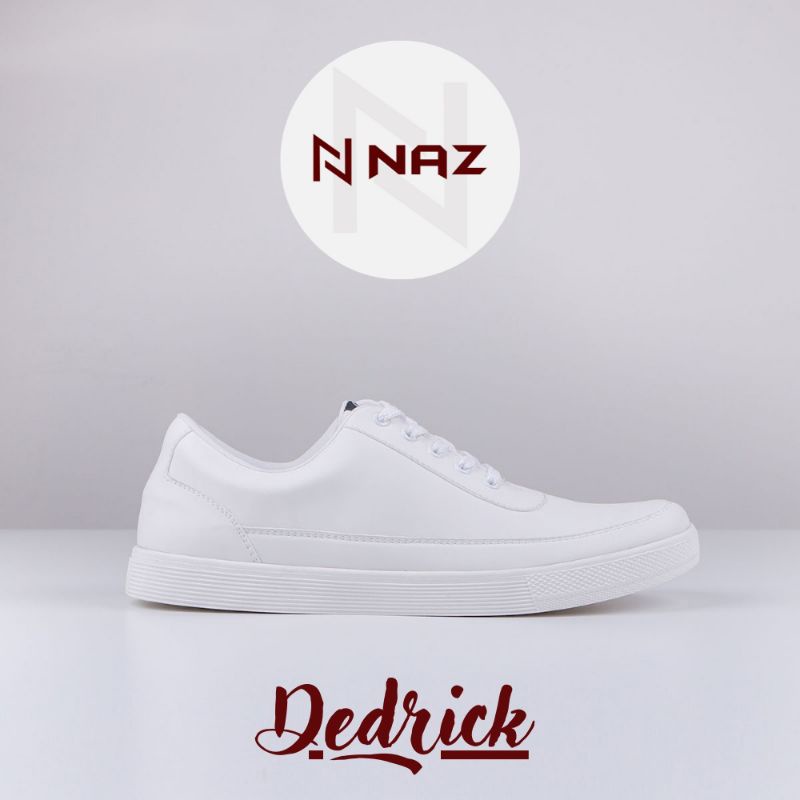 NAZ - Sepatu Putih Pria Sneakers Original NAZ Footwear Dedrick Sepatu