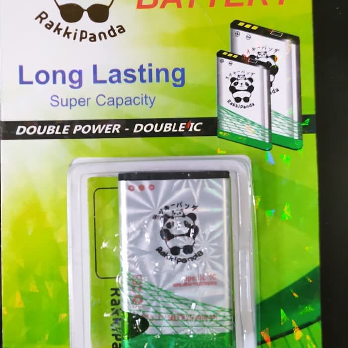 baterai batre battery rakkipanda nokia BL-5C nokia BL5C double