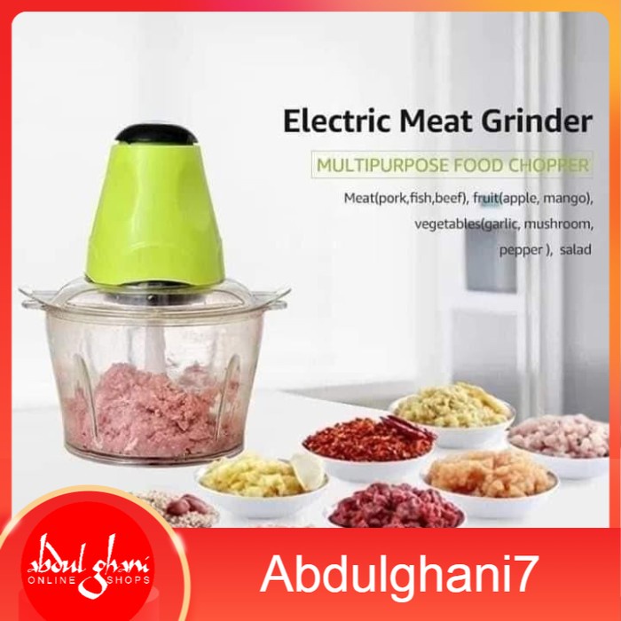 Penggiling Daging Listrik 4 Pisau - Electric Meat Grinder