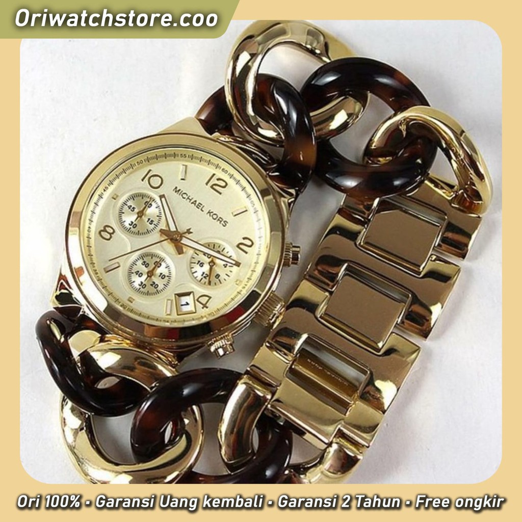 TERLARIS MICHAEL KORS ORIGINAL GARANSI JAM TANGAN WANITA STAINLESS STEEL STRAP MK4222 MK4269