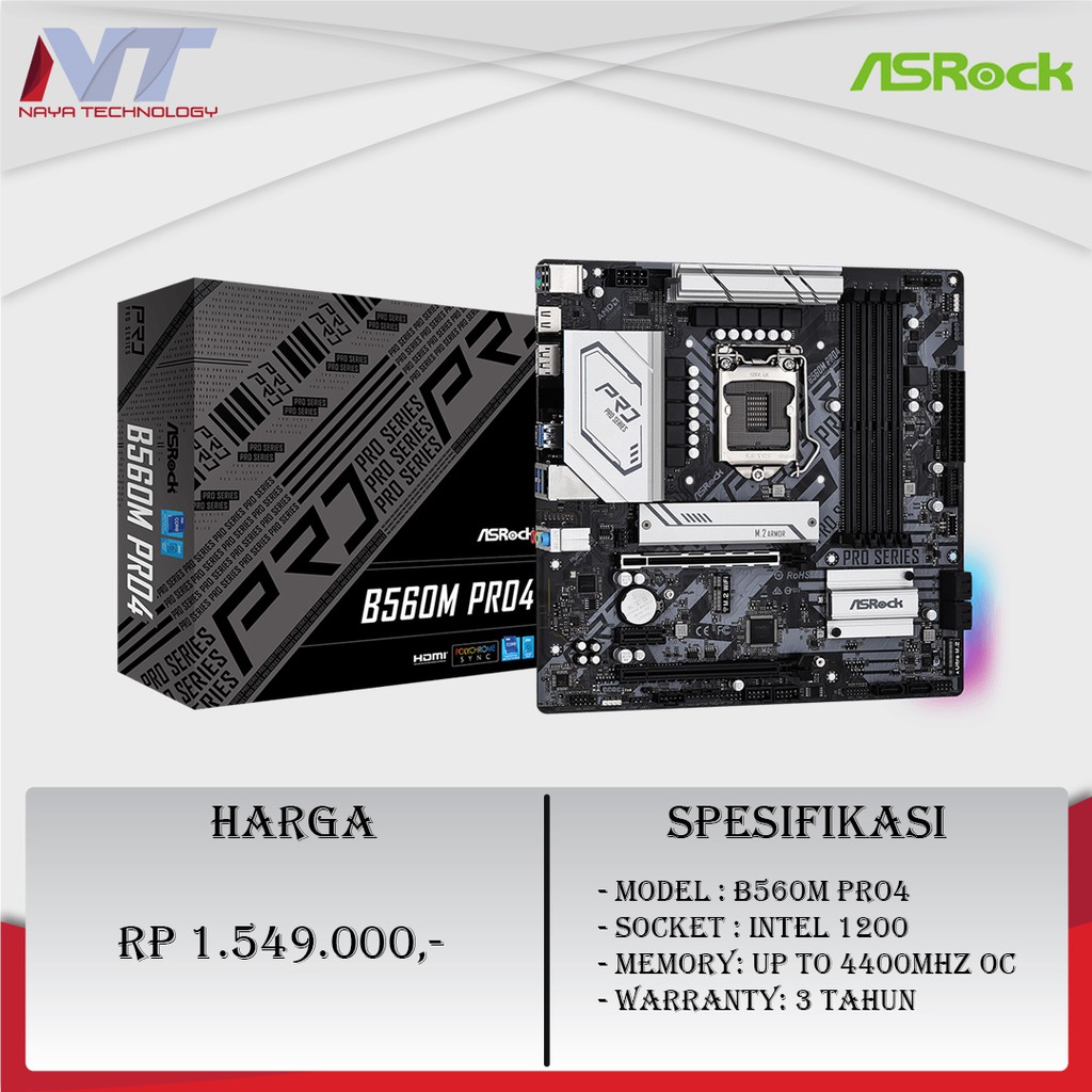 ASRock B560M Pro4
