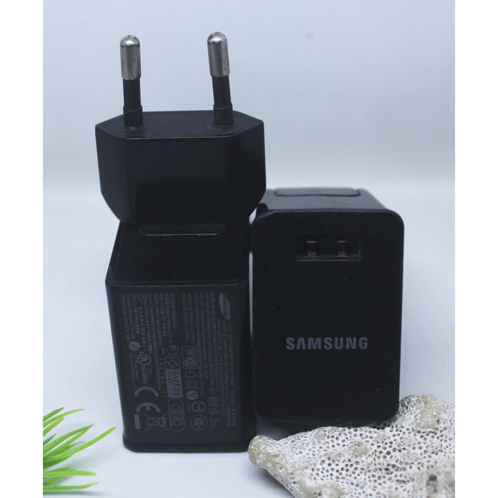 Adaptor Batok Kepala Charger Samsung Tab Original Bawaan HP