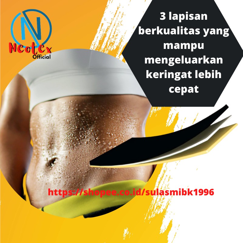 Korset Neotex Korslet Pembakar Lemak Wanita Corset Perut Buncit Alat Pembakar Lemak